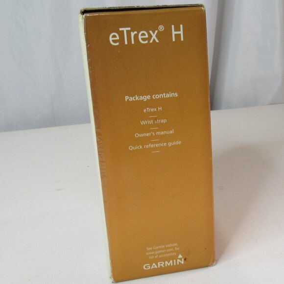 Garmin eTrex H Outdoor Handheld GPS Receiver Navigator Tested & Working - Picture 9 of 13